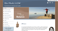 Desktop Screenshot of mendeltherapy.com